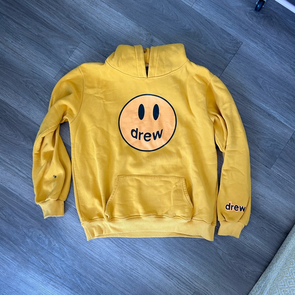 Drew Yellow Smiley Hoodie